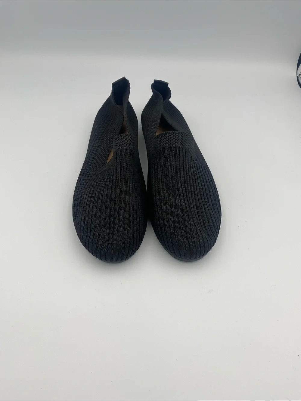 Men's Slip-On Knit Loafers - Black